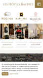 Mobile Screenshot of leshotelsbaverez.com